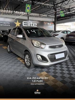 KIA PICANTO 1.0 EX 12V FLEX 4P AUTOMÁTICO KIA PICANTO 1.0 EX 12V FLEX 4P AUTOMÁTICO